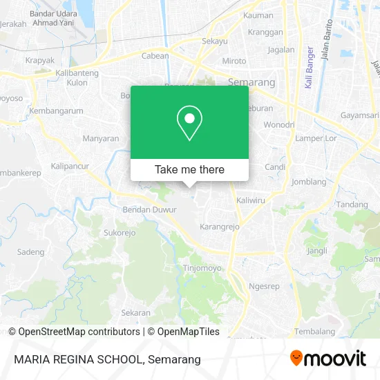 MARIA REGINA SCHOOL map