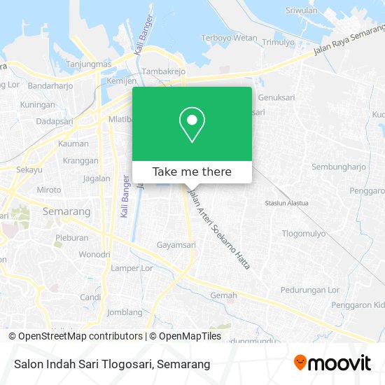 Salon Indah Sari Tlogosari map