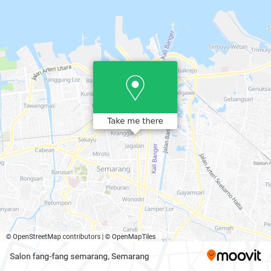 Salon fang-fang semarang map