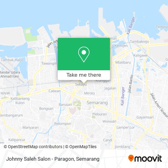 Johnny Saleh Salon - Paragon map