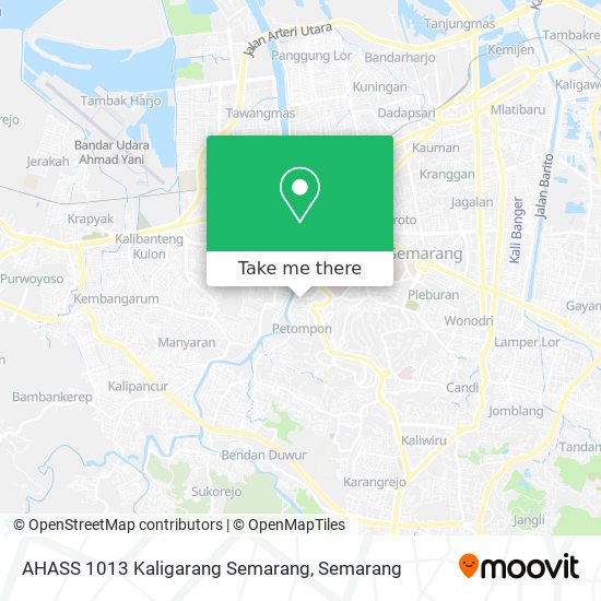 AHASS 1013 Kaligarang Semarang map