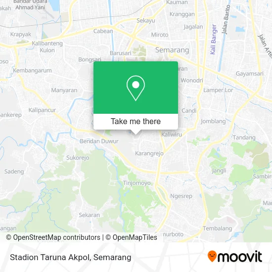 Stadion Taruna Akpol map