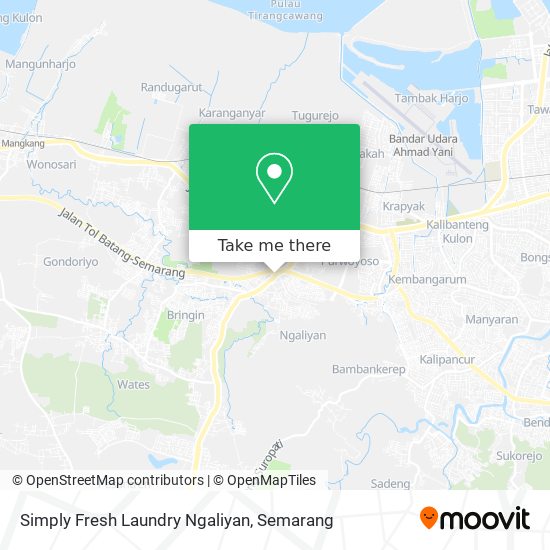 Simply Fresh Laundry Ngaliyan map