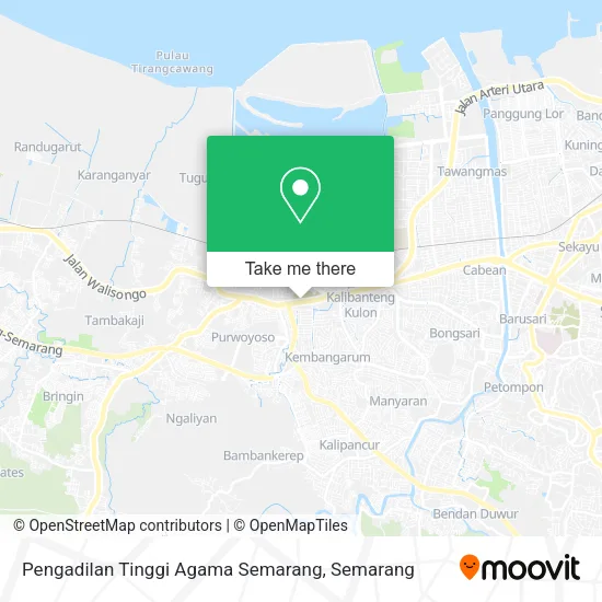 Pengadilan Tinggi Agama Semarang map