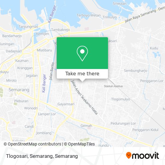 Tlogosari, Semarang map