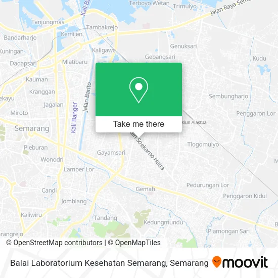 Balai Laboratorium Kesehatan Semarang map
