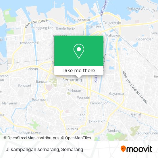 Jl sampangan semarang map