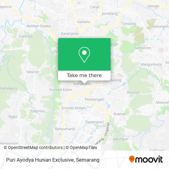 Puri Ayodya Hunian Exclusive map