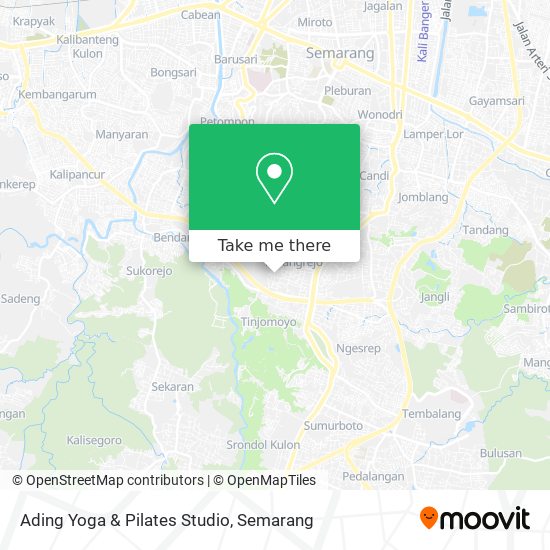 Ading Yoga & Pilates Studio map