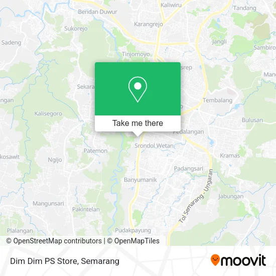 Dim Dim PS Store map