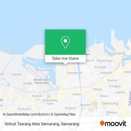 Sirkuit Tawang Mas Semarang map