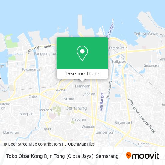 Toko Obat Kong Djin Tong (Cipta Jaya) map