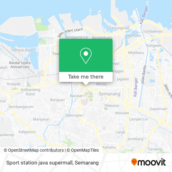 Sport station java supermall map