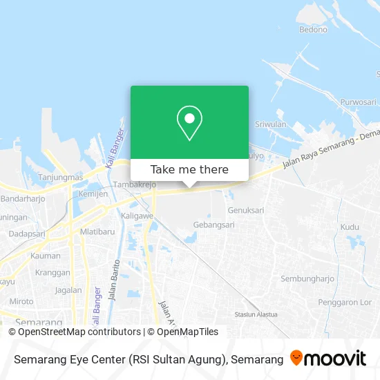 Semarang Eye Center (RSI Sultan Agung) map