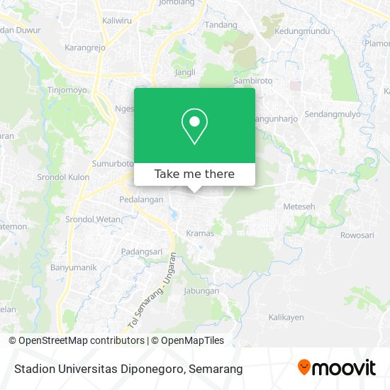 Stadion Universitas Diponegoro map