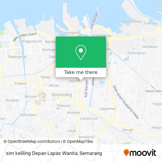 sim keliling Depan Lapas Wanita map