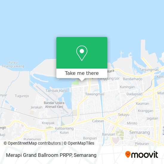 Merapi Grand Ballroom PRPP map