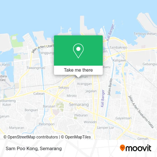 Sam Poo Kong map