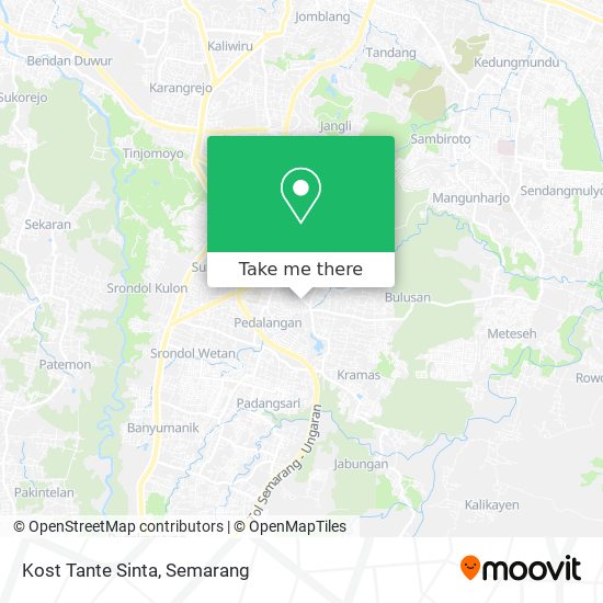 Kost Tante Sinta map