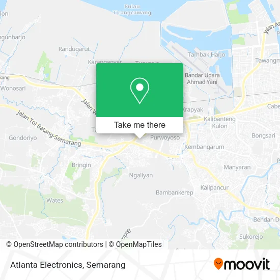 Atlanta Electronics map