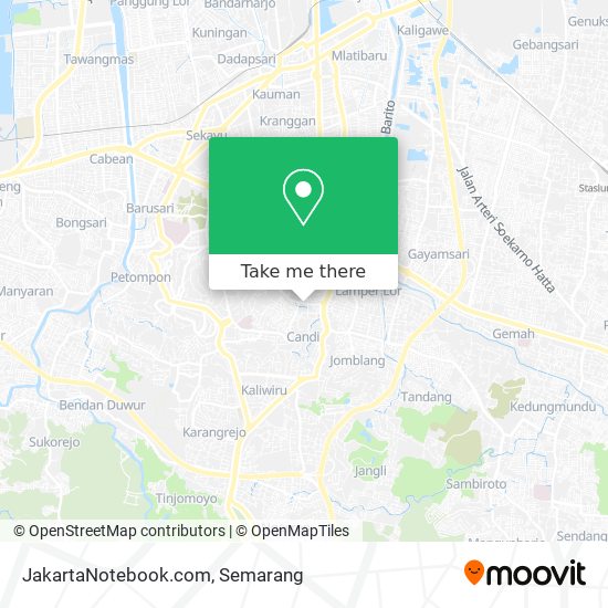 How to get to JakartaNotebook.com in Kota Semarang by Bus?