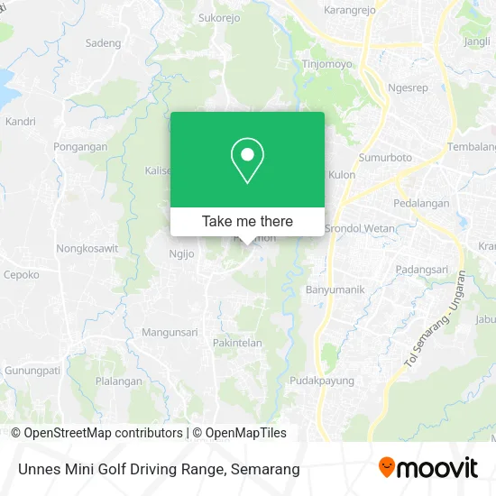 Unnes Mini Golf Driving Range map