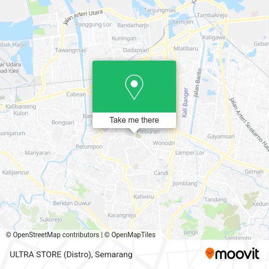 ULTRA STORE (Distro) map