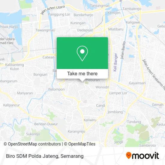 Biro SDM Polda Jateng map