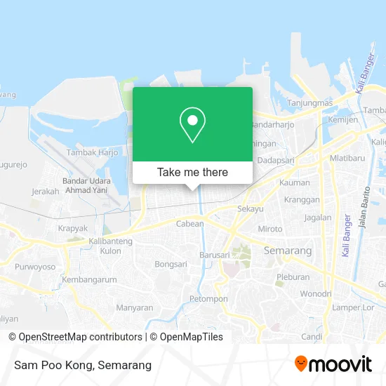 Sam Poo Kong map