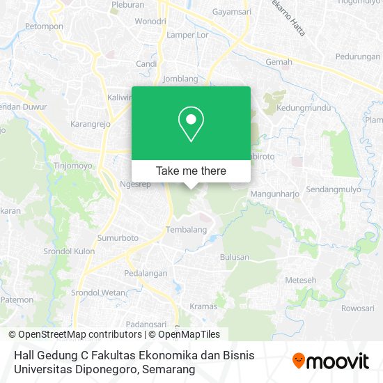 Hall Gedung C Fakultas Ekonomika dan Bisnis Universitas Diponegoro map
