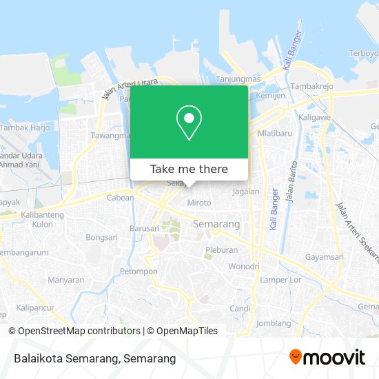 Balaikota Semarang map