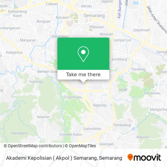 Akademi Kepolisian ( Akpol ) Semarang map