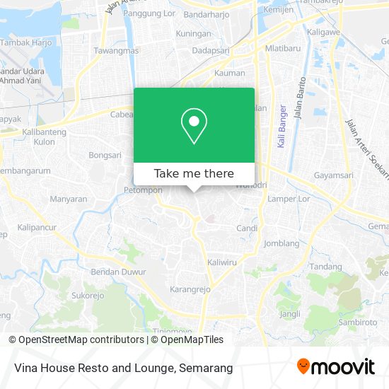 Vina House Resto and Lounge map