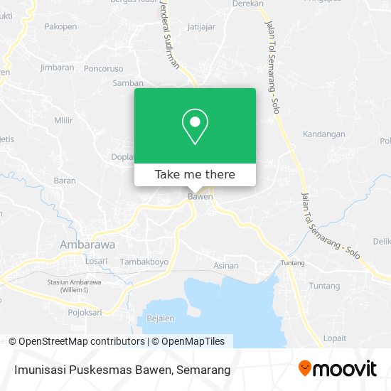 Imunisasi Puskesmas Bawen map