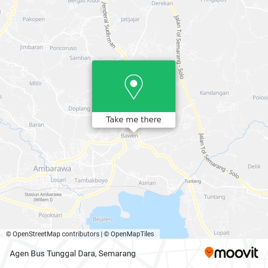 Agen Bus Tunggal Dara map