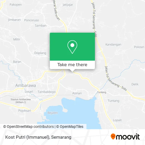 Kost Putri (Immanuel) map