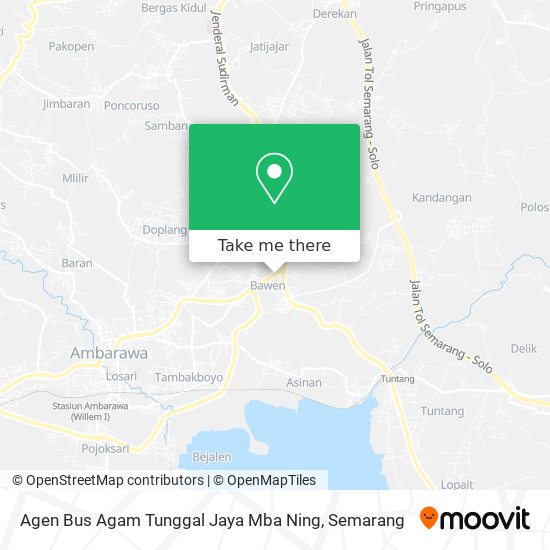 Agen Bus Agam Tunggal Jaya Mba Ning map