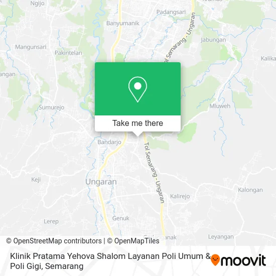 Klinik Pratama Yehova Shalom Layanan Poli Umum & Poli Gigi map