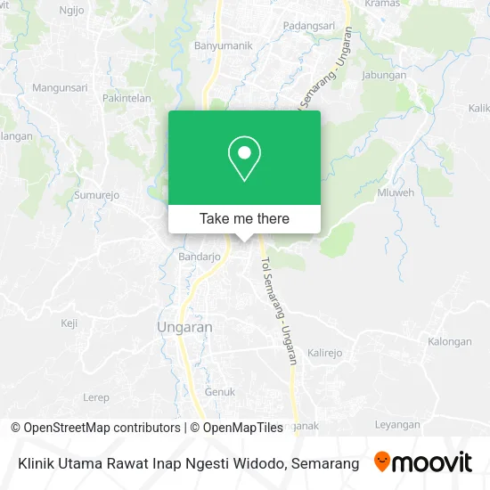 Klinik Utama Rawat Inap Ngesti Widodo map