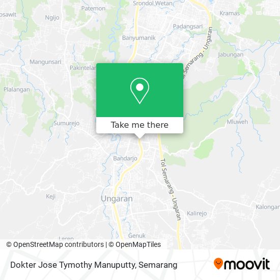 Dokter Jose Tymothy Manuputty map