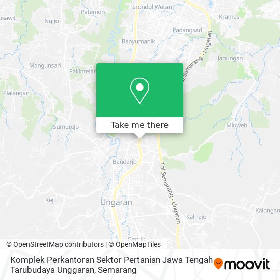 Komplek Perkantoran Sektor Pertanian Jawa Tengah Tarubudaya Unggaran map