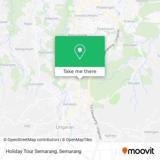 Holiday Tour Semarang map