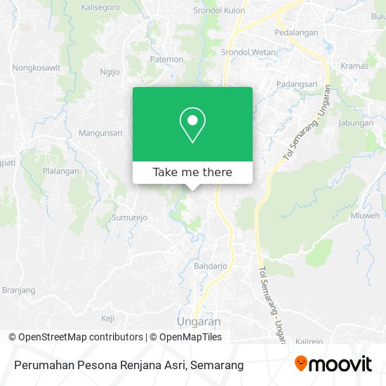 Perumahan Pesona Renjana Asri map