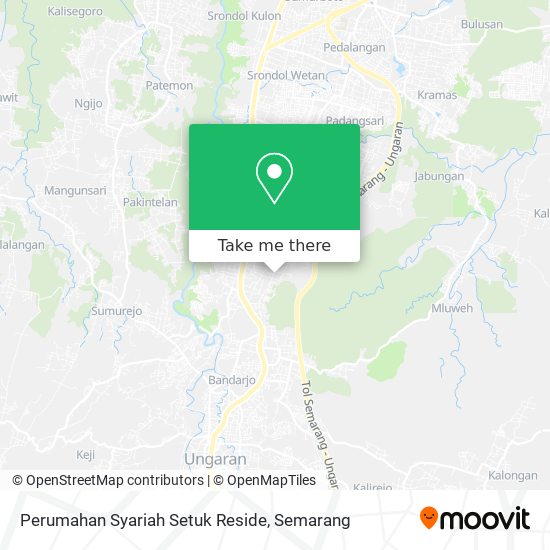 Perumahan Syariah Setuk Reside map