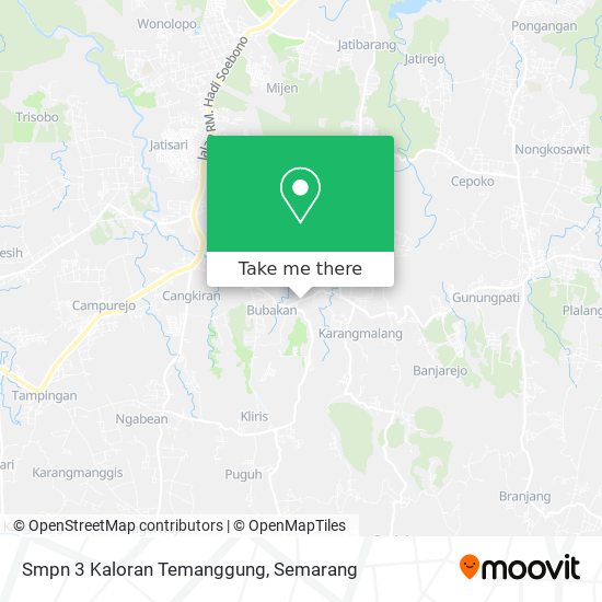 Smpn 3 Kaloran Temanggung map