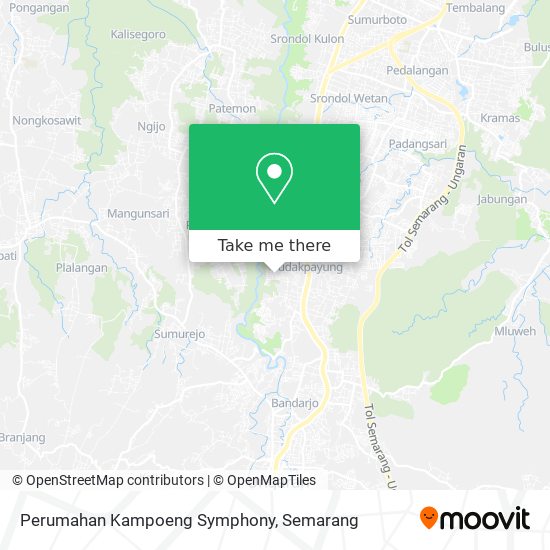 Perumahan Kampoeng Symphony map