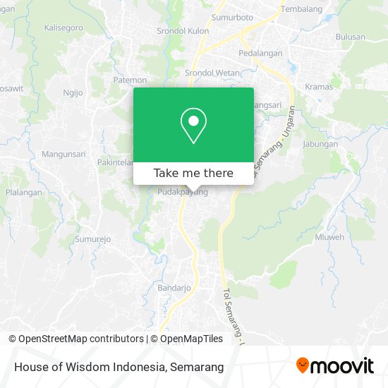 House of Wisdom Indonesia map