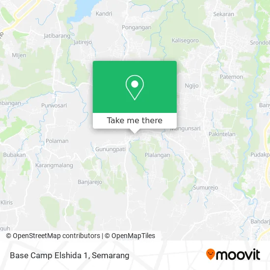 Base Camp Elshida 1 map