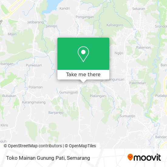 Toko Mainan Gunung Pati map