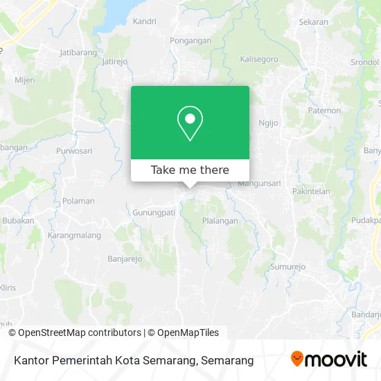 Kantor Pemerintah Kota Semarang map